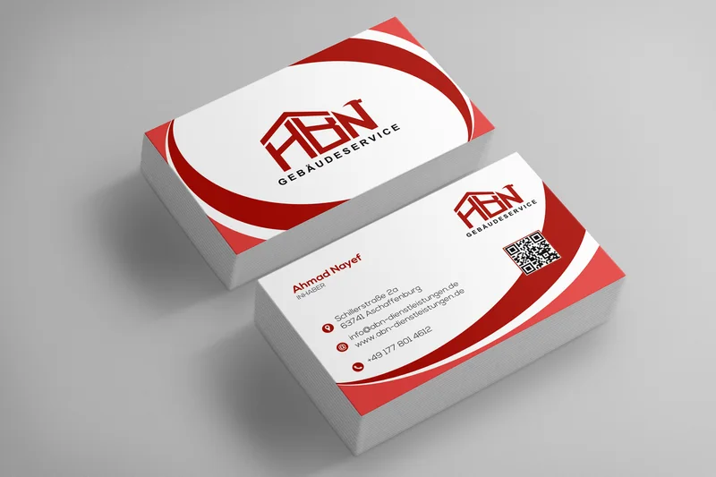 ABN Gebäudeservice: Corporate Design · Karten