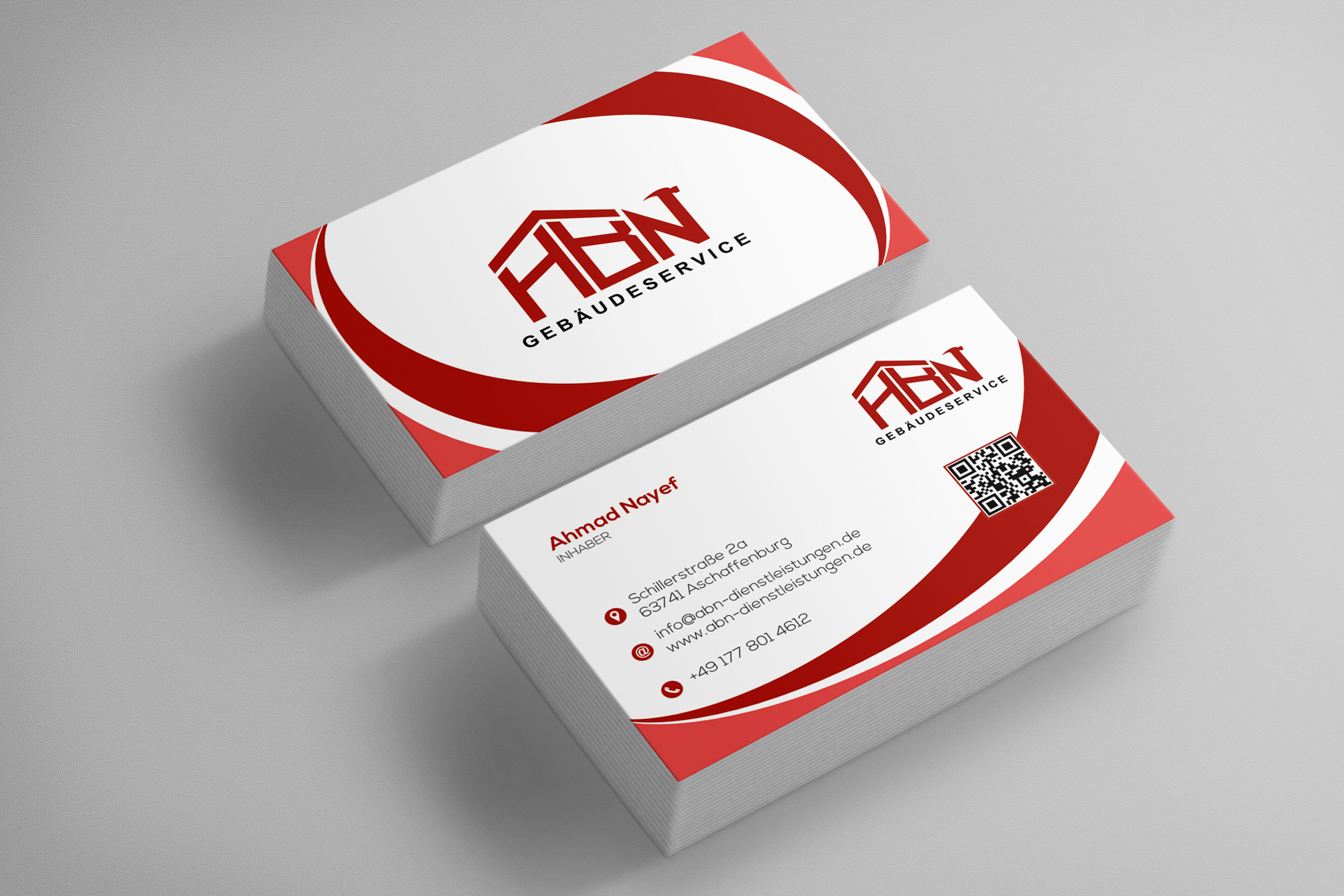 ABN Gebäudeservice: Corporate Design · Karten