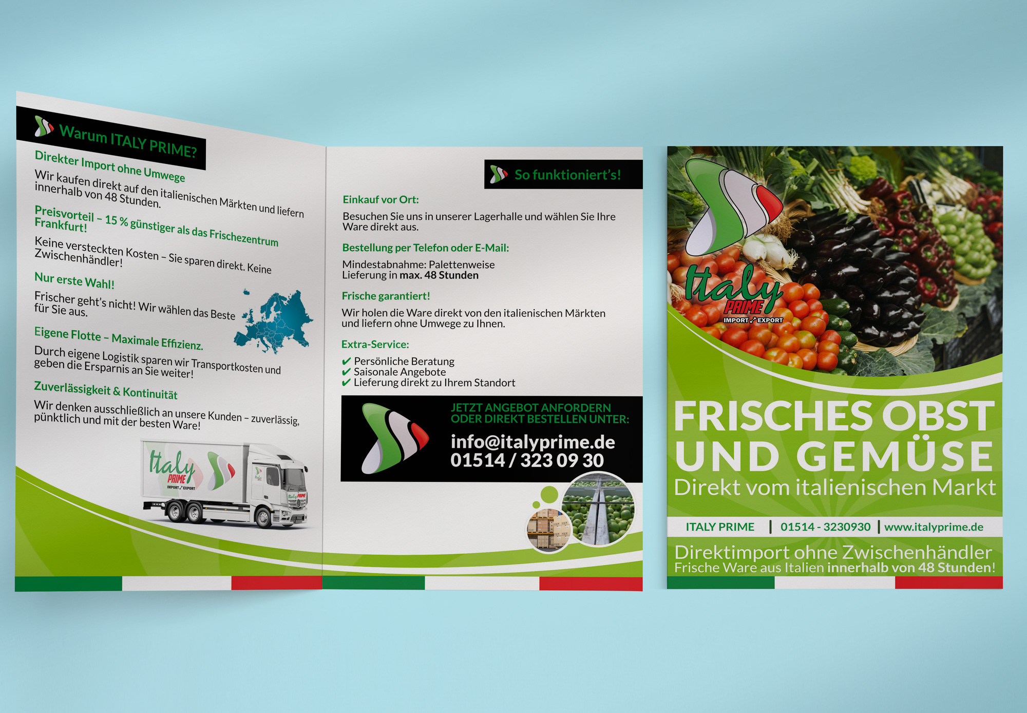 Italy Prime: Broschüre · Print
